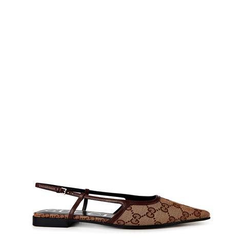 ballerine gucci classiche|Gucci slingback ballet flat.